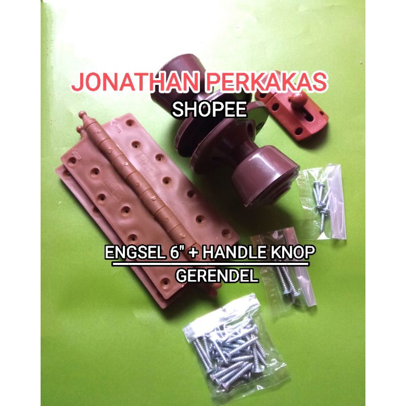Jual paket engsel pvc 6