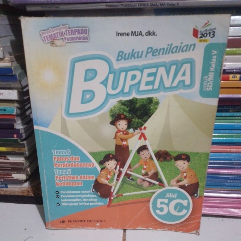 Jual Buku Penilaian Bupena Jilid 5C kelas 5-V SD/MI kurikulum 2013 ...