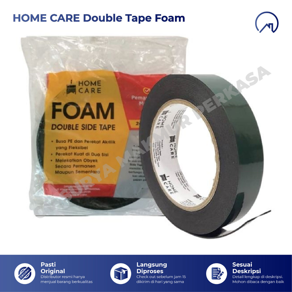 Jual Homecare Double Tape Foam Hijau Inch Mm X Meter