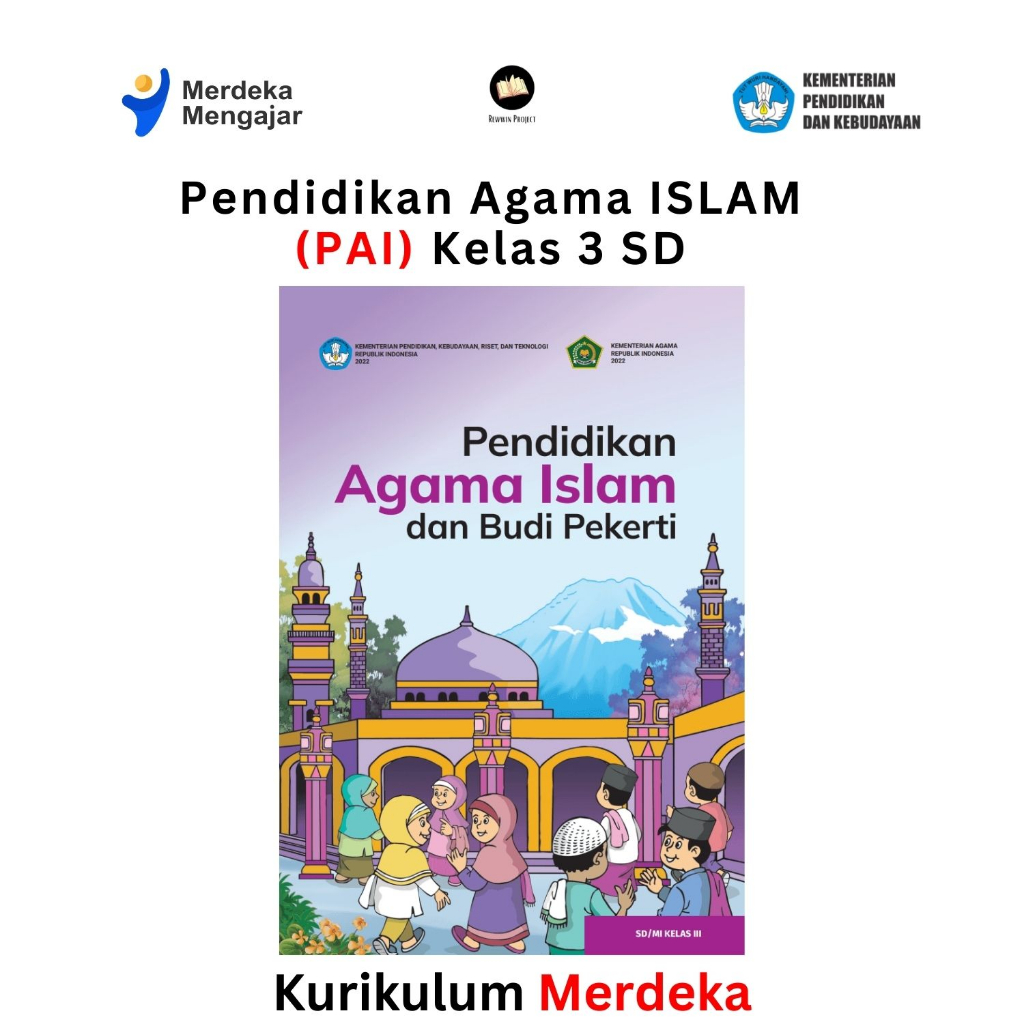 Jual Buku SISWA Pendidikan Agama Islam (PAI) Kelas 3 SD Kurikulum ...