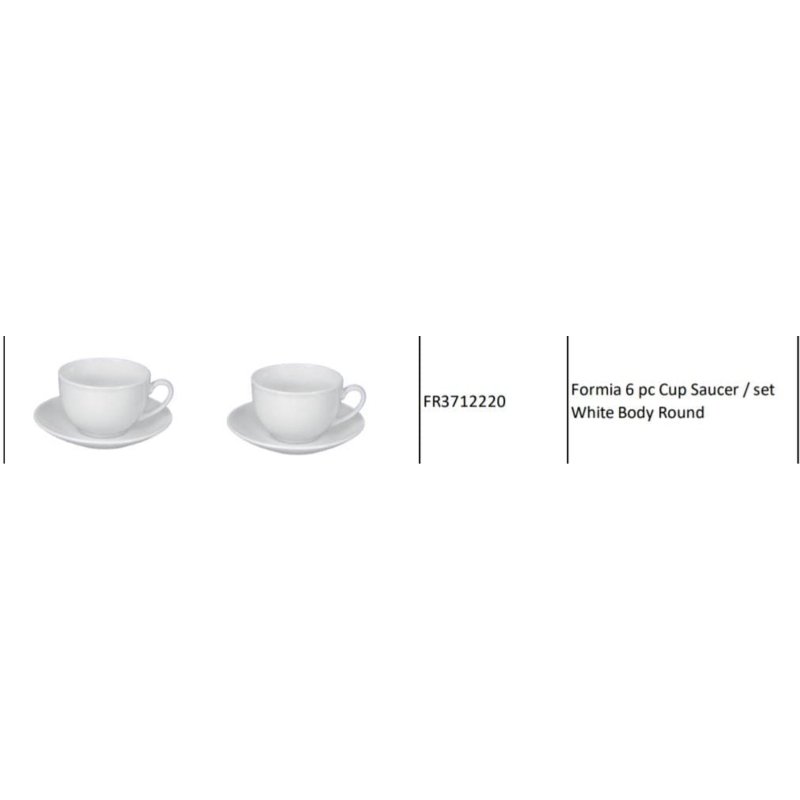 Jual Formia Tea Cup Saucer Set / Harga 1 Set Cangkir + Tatakkan ...
