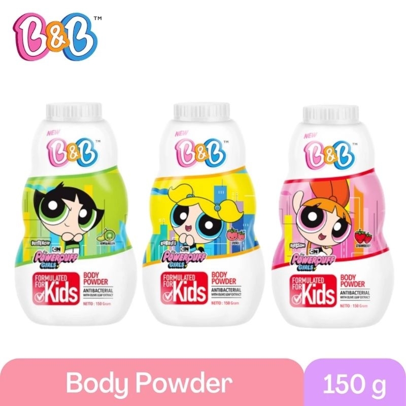 Jual B&B Kids Body Powder 150gr | Shopee Indonesia