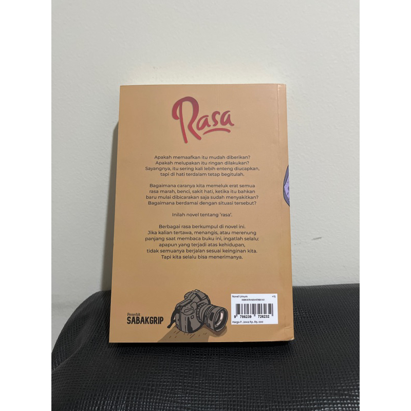 Jual Novel “Rasa” - Tere Liye (second/bekas) | Shopee Indonesia