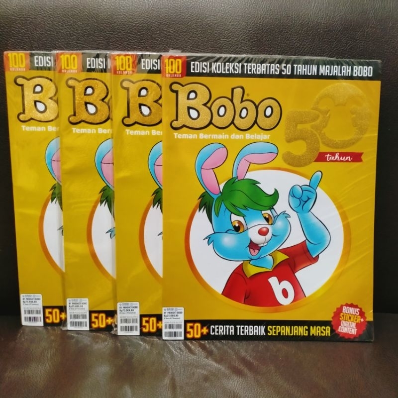 Jual READY STOCK Majalah Bobo Edisi Koleksi Terbatas 50 Tahun | Shopee ...