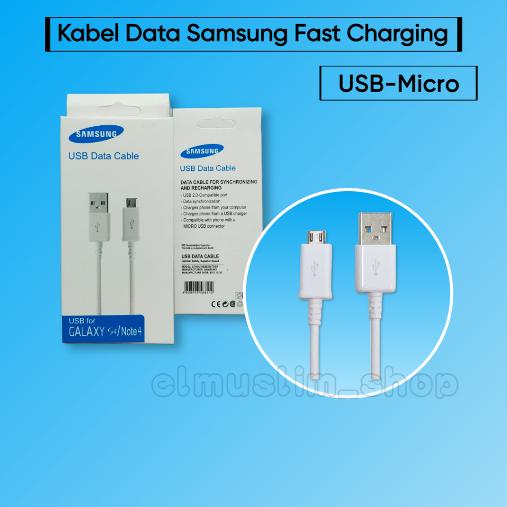 Data Cable A6 Plus Charger Type Samsung A6 2018 Charger Type Fast