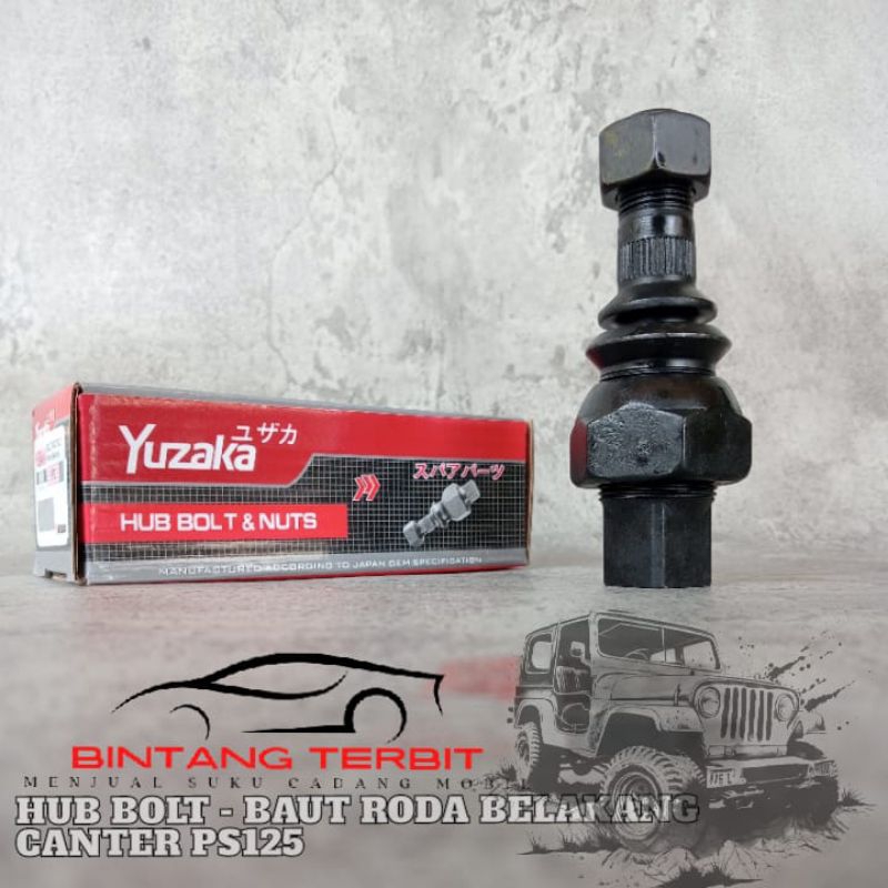 Jual Hub Bolt And Nut Baut Roda Belakang Ps Turbo Canter Fe Shopee Indonesia