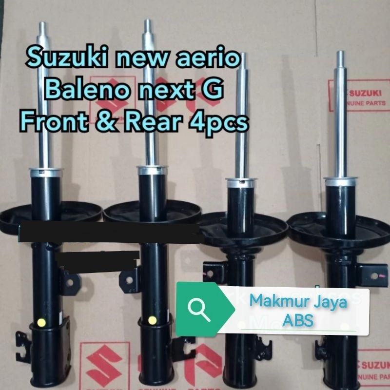 Jual shockbreaker shock absorber suzuki new aerio / baleno next g depan ...