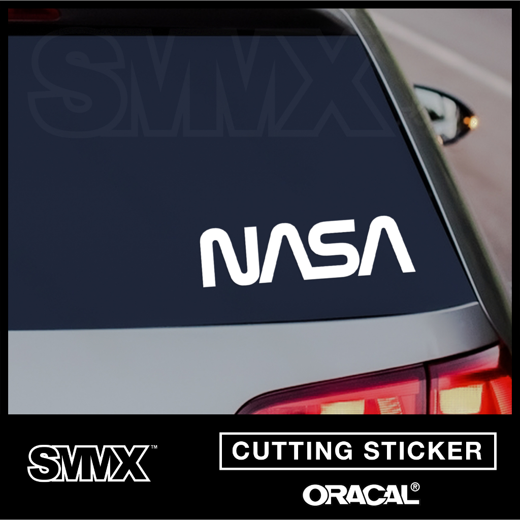 Jual Sticker Cutting Stiker logo NASA | Shopee Indonesia