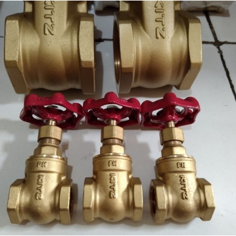 Jual Gate Valve 1 Inch Kitz Kuningan Original Shopee Indonesia