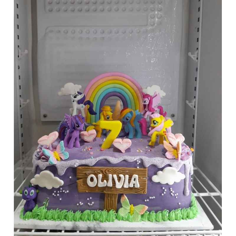 Jual KUE ULANG TAHUN LITTLE PONY / KUE ULTAH KUDA PONY / KUE ULTAH