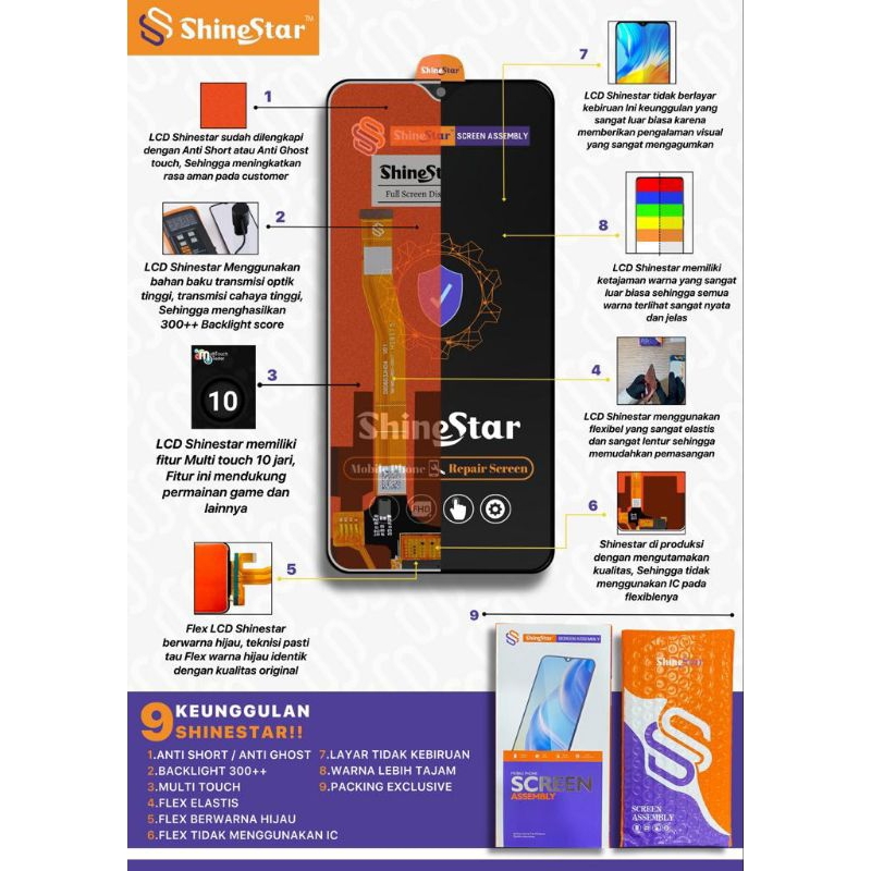 Jual LCD SAMSUNG M30/M305F/M307F/M30S/M21/M215F/M31/M315F/F41/F415 FULL ...