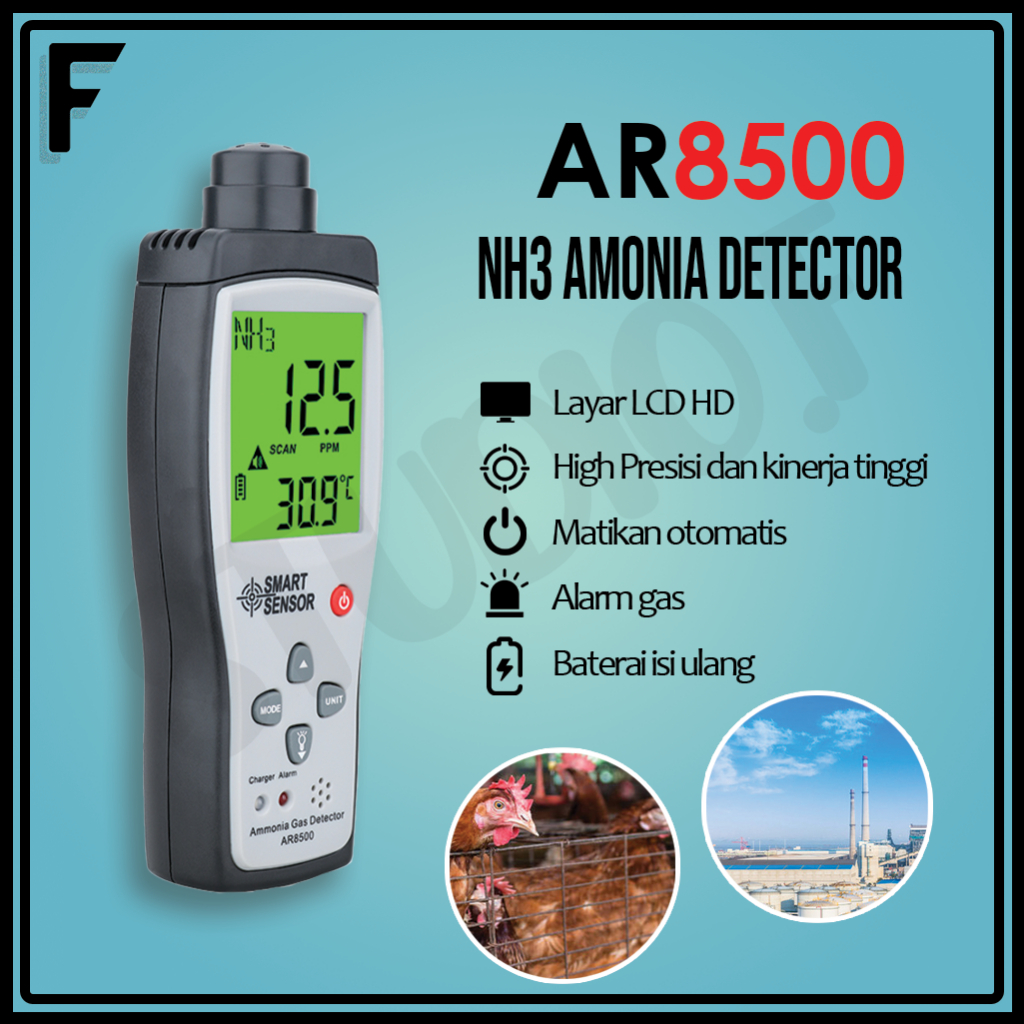 Jual Ammonia Gas Detector Smart Sensor Ar Nh Amonia Ar