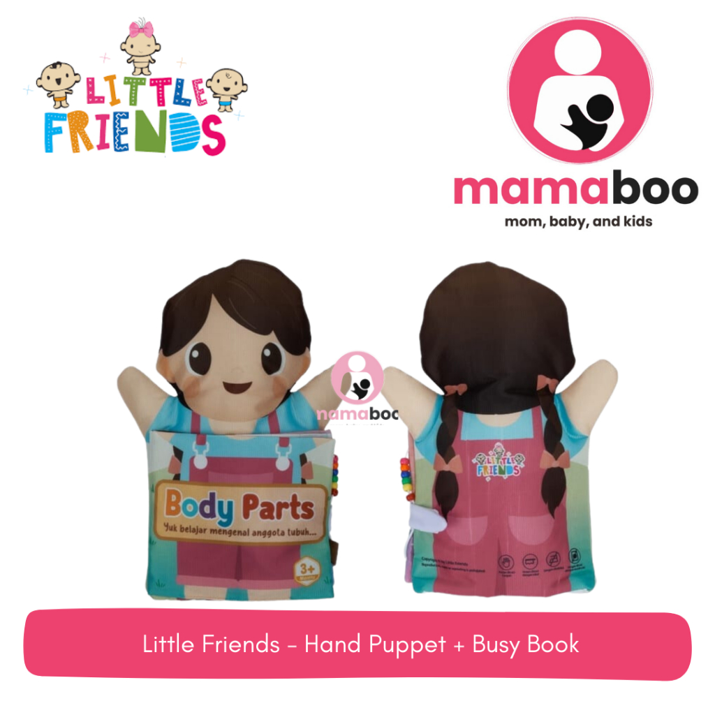 Jual Little Friends - Hand Puppet + Busy Book | Shopee Indonesia