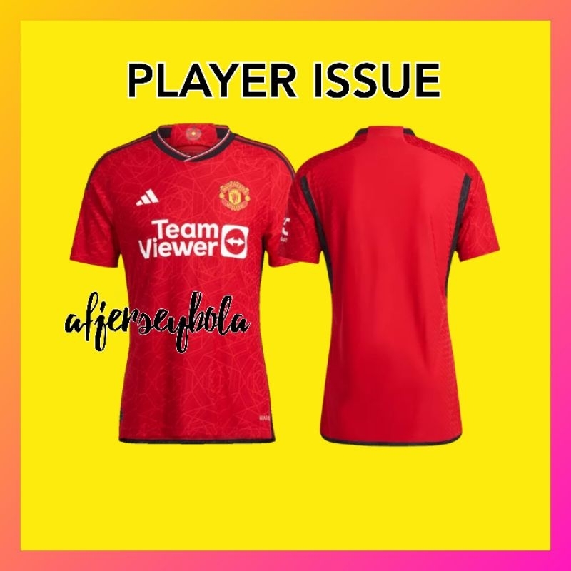 Jual Player Issue Jersey Bola Emyu Mu Home Baju Bola