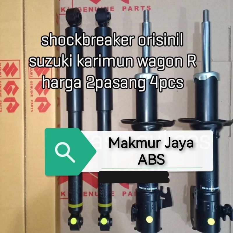 Jual shockbreaker shock absorber suzuki karimun wagon r depan belakang ...