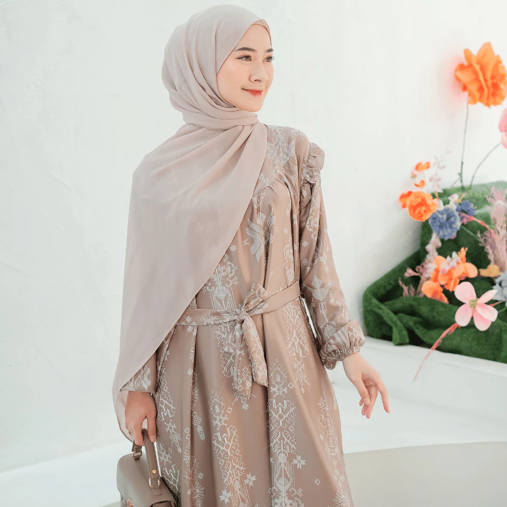 Detail Desain Gamis Thalia