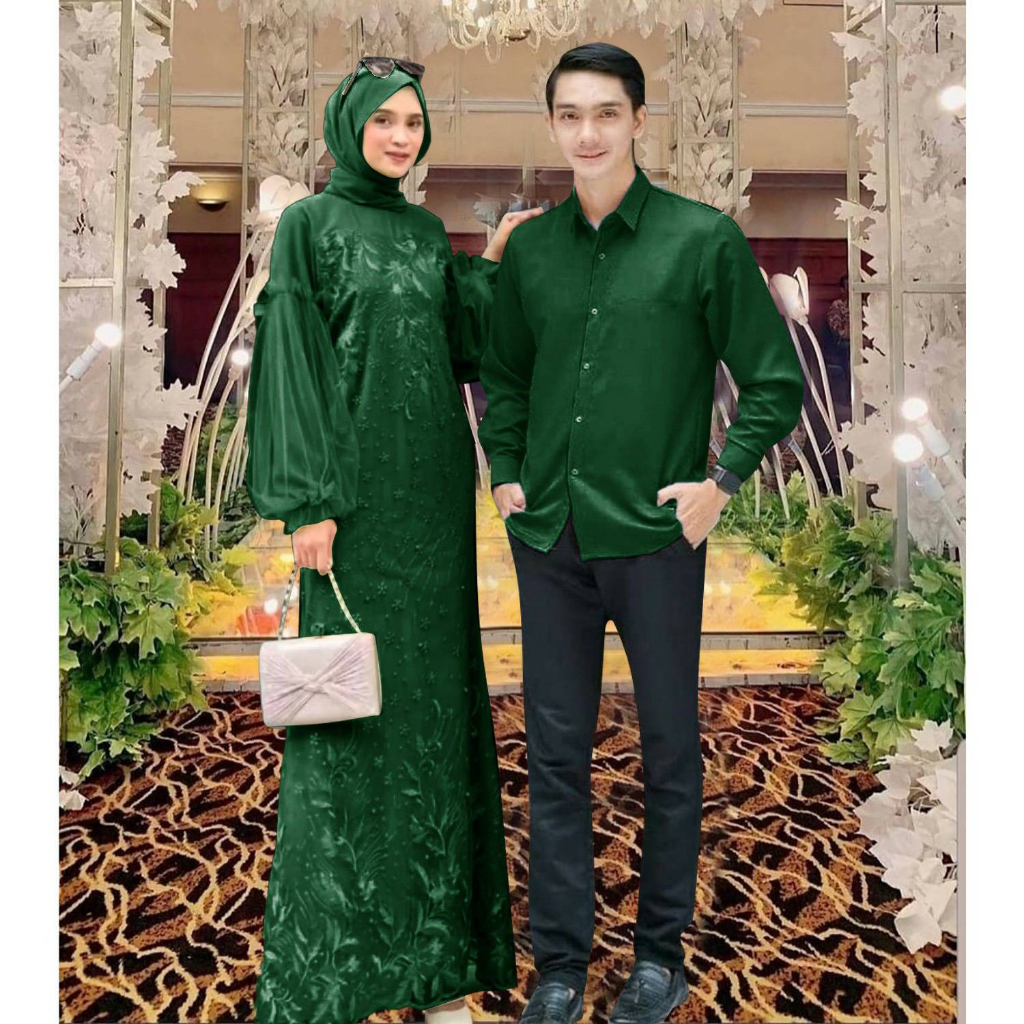 Jual Couple baju modela - baju couple lebaran tahun 2023 pakaian couple