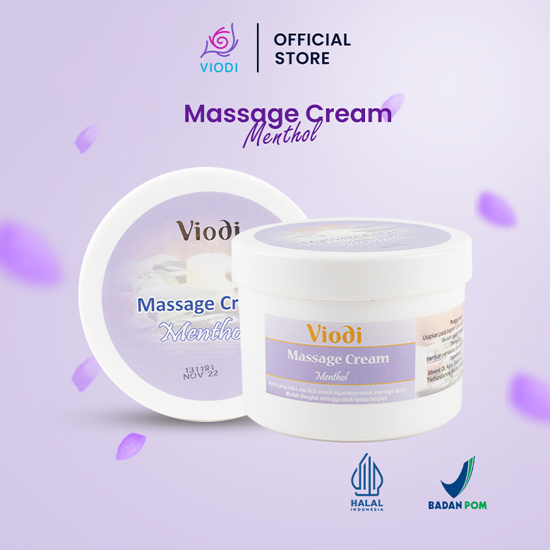 Jual Viodi Massage Cream Krim Pijat Perawatan Tubuh (Menthol) Shopee