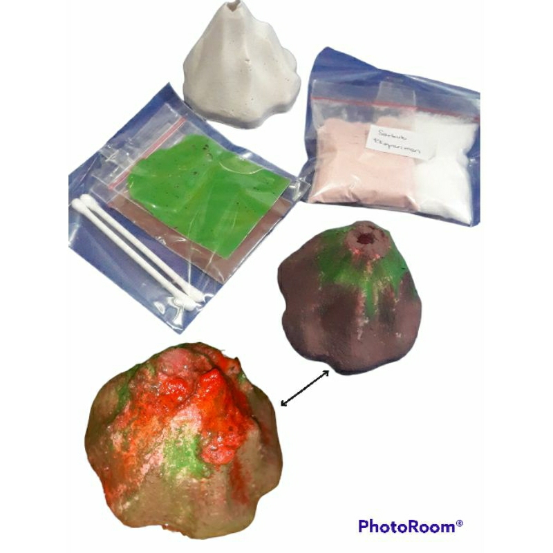 Jual MAINAN GUNUNG MELETUS/PERCOBAAN/EKSPERIMEN SERU/VOLCANO ERUPTION ...