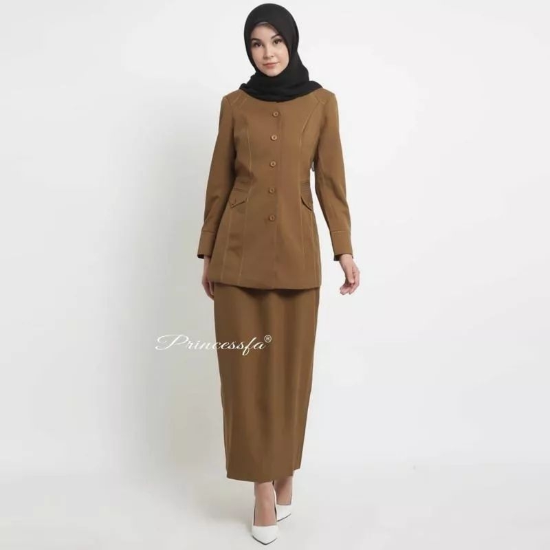 Jual Seragam Princessfa / Seragam Pemda Aceh Rok span / Seragam PNS ...