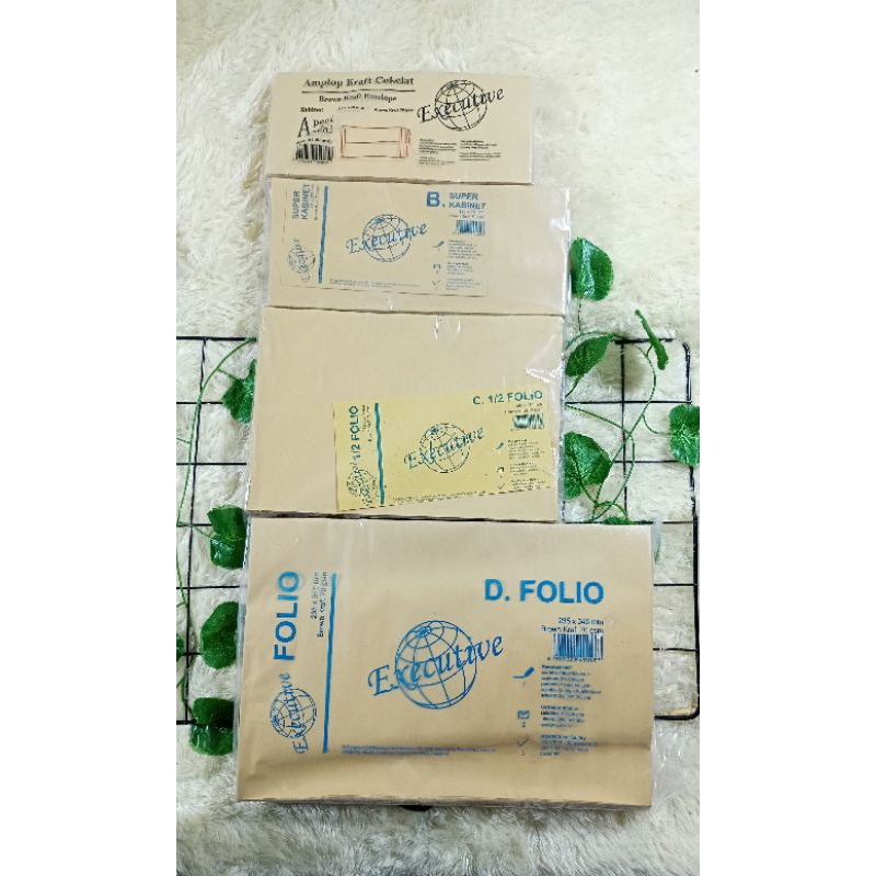 Jual Amplop Coklat Folio D Pack Isi 100 Shopee Indonesia