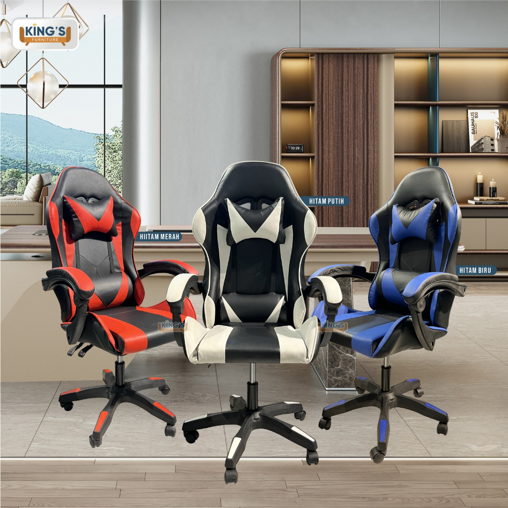Jual KINGS KURSI GAMING IMPORT MURAH READY KALBAR - GAMING CHAIR PROMO
