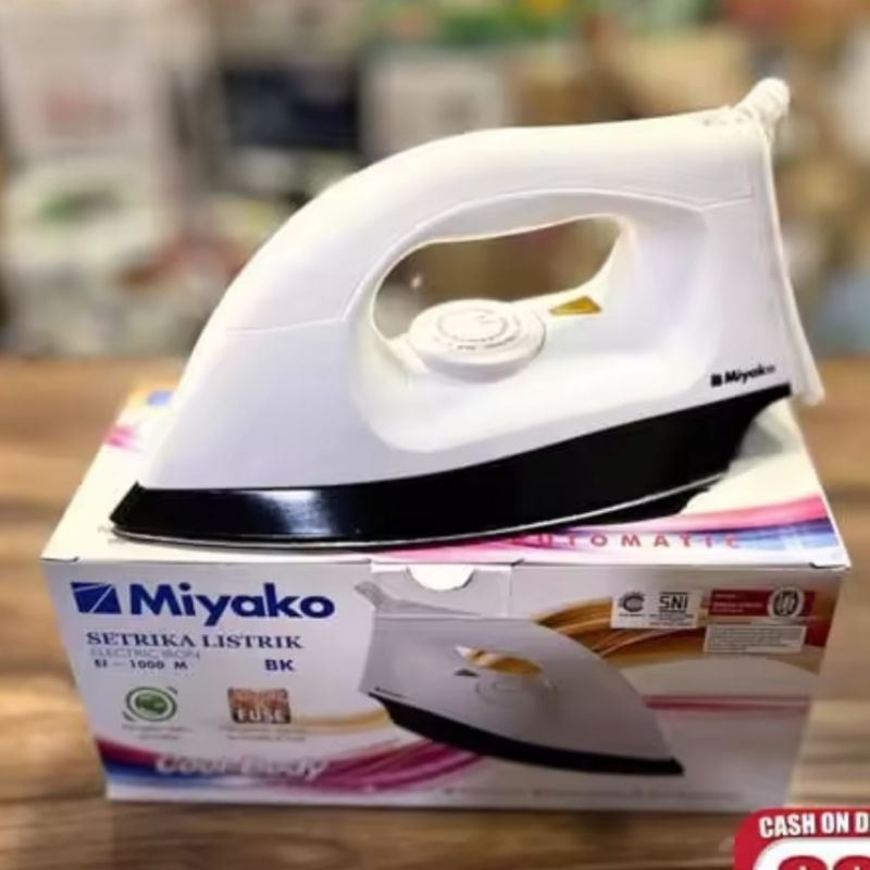 Jual Miyako setrika listrik EI-1000 M anti lengket | Shopee Indonesia