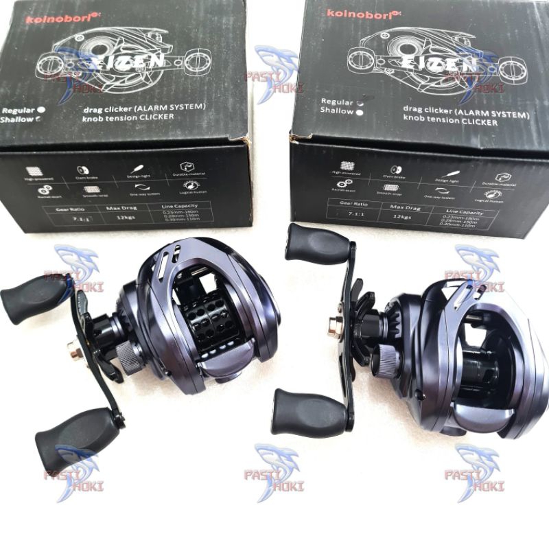 Reel Pancing BC Casting Oncak Draco L DRAG POWER 15 KG