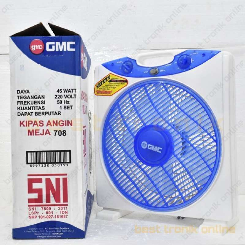 Jual GMC KIPAS ANGIN BOX BM 708/KIPAS ANGIN KOTAK/KIPAS ANGIN DUDUK