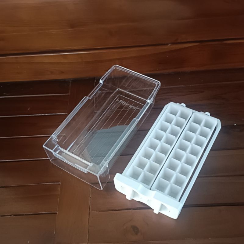Jual RAK ICE MAKER & BOX ICE STORAGE KULKAS SHARP 2 PINTU PANJANG 32 ...