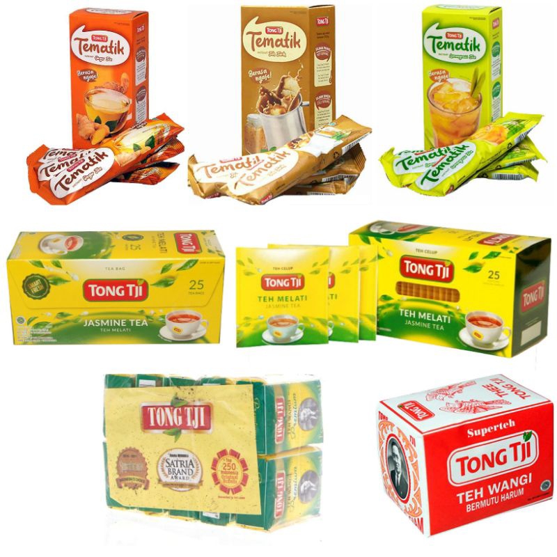 Jual TONG TJI Aneka Teh Celup Jasmine melati kantung amplop bubuk extra ...