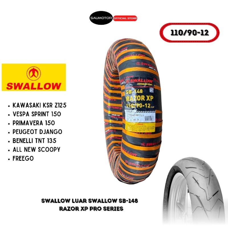 Pneu DELI TRE SB-148 RAZOR XP 110/70-17 - Pneu Moto Sport Et Route De Qualité Supérieure