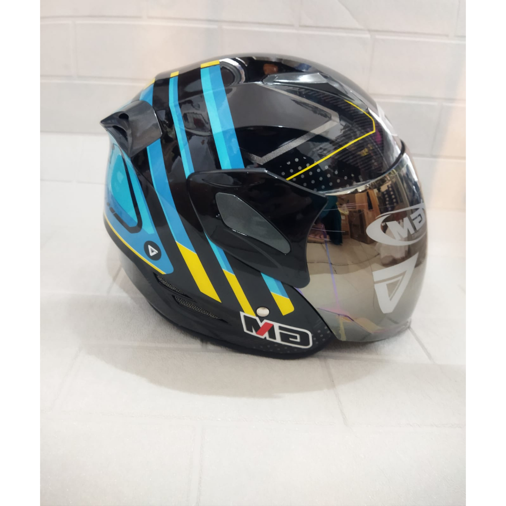 Jual Helm GM Fighter Free Ride | Shopee Indonesia