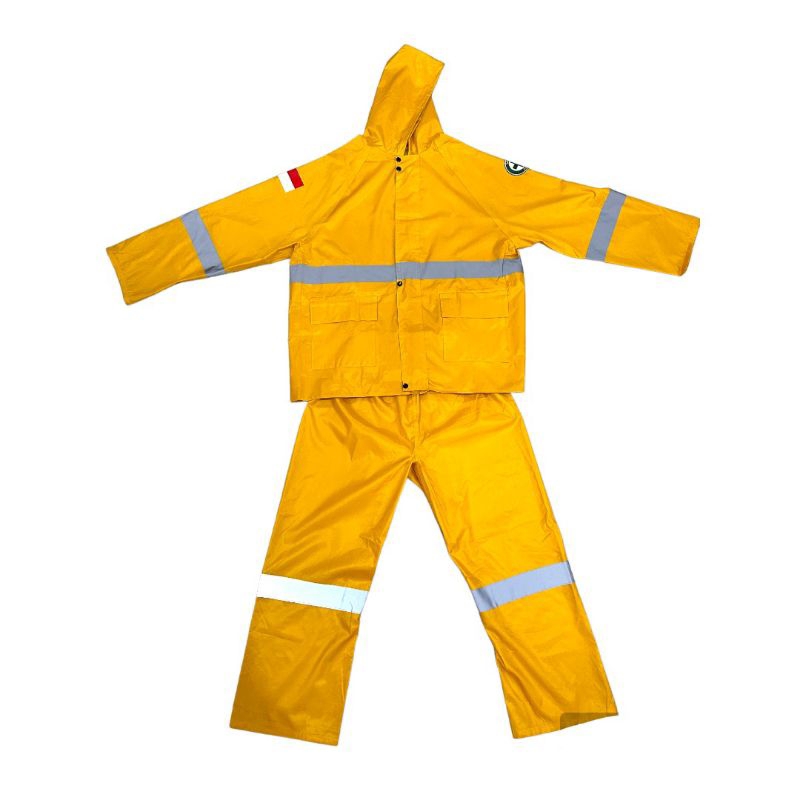 Jual Jas Hujan Setelan Pria Terbaik Safety Industrial Proyek Dan Tambang Pamungkas Raincoat