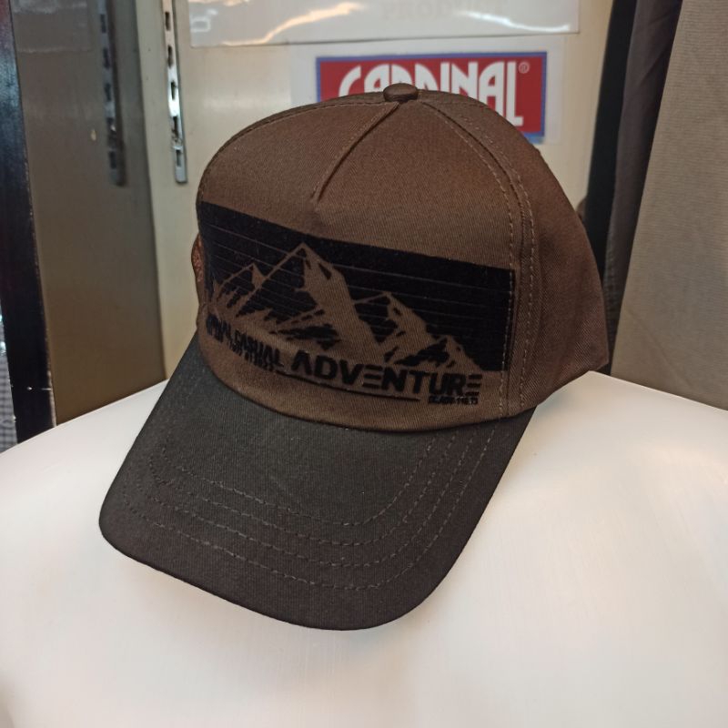Jual CARDINAL Original Hat Topi Casual Coklat 487 | Shopee Indonesia