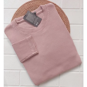Kaos Katun Wafer Lengan Panjang Wafle Lengan Panjang Super Premium