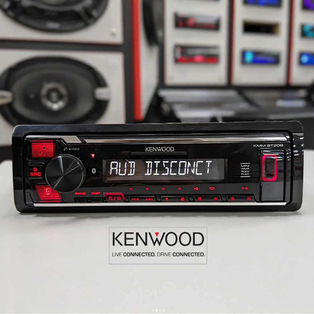 Jual Kenwood KMM BT208 DSP Processor USB AUX FLAC BT Smartphone ...