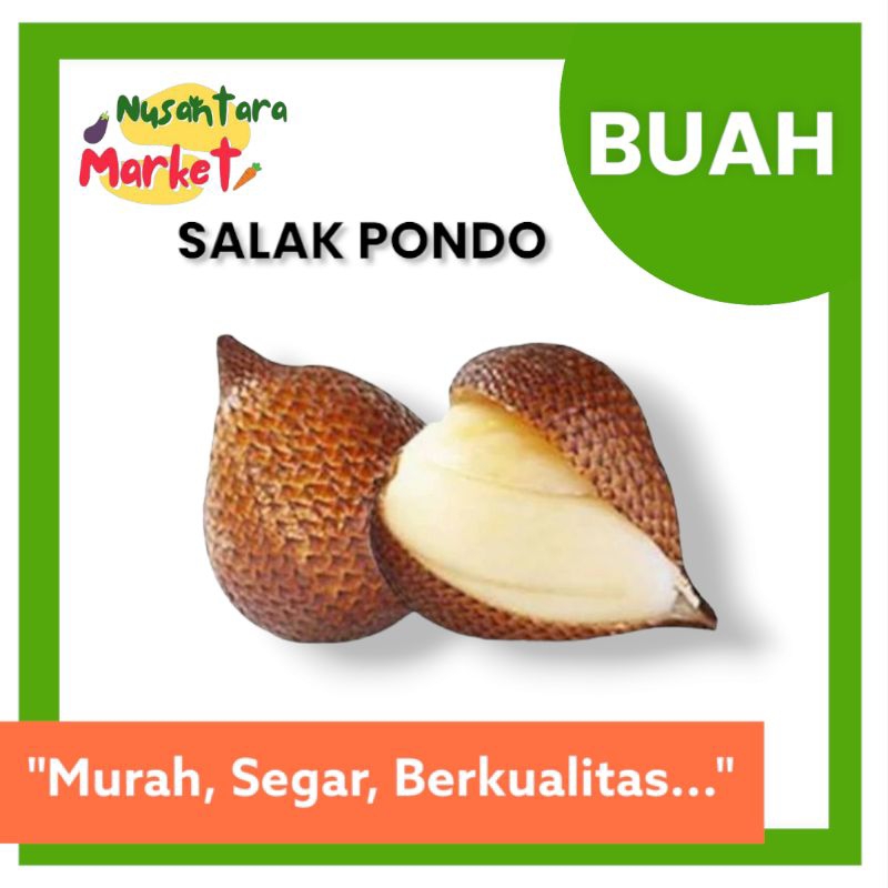 Jual Salak Buah 1kg Salak Pondoh Salak Manis Nusantara Market