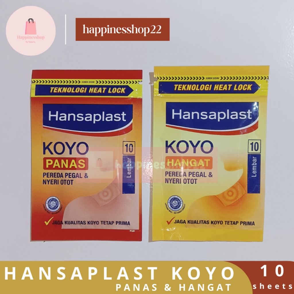 Jual Hansaplast Koyo Hangat Panas Resealable 10s Hansaplast Koyo