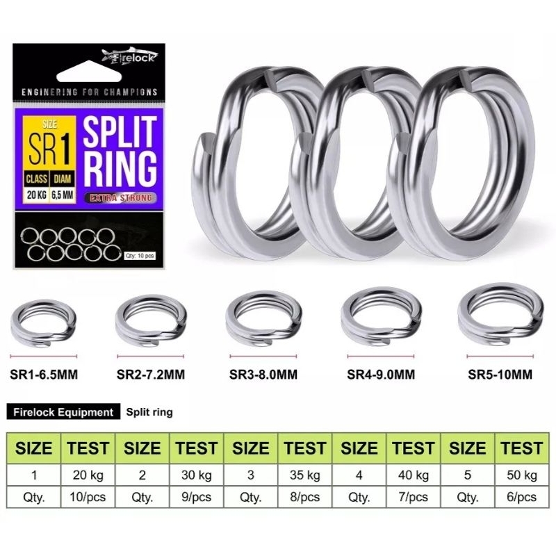 Jual FIRELOCK SPLIT RING | Shopee Indonesia