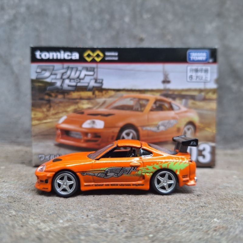 Jual Tomica Premium Toyota Supra Mk4 Fast Furious Shopee Indonesia