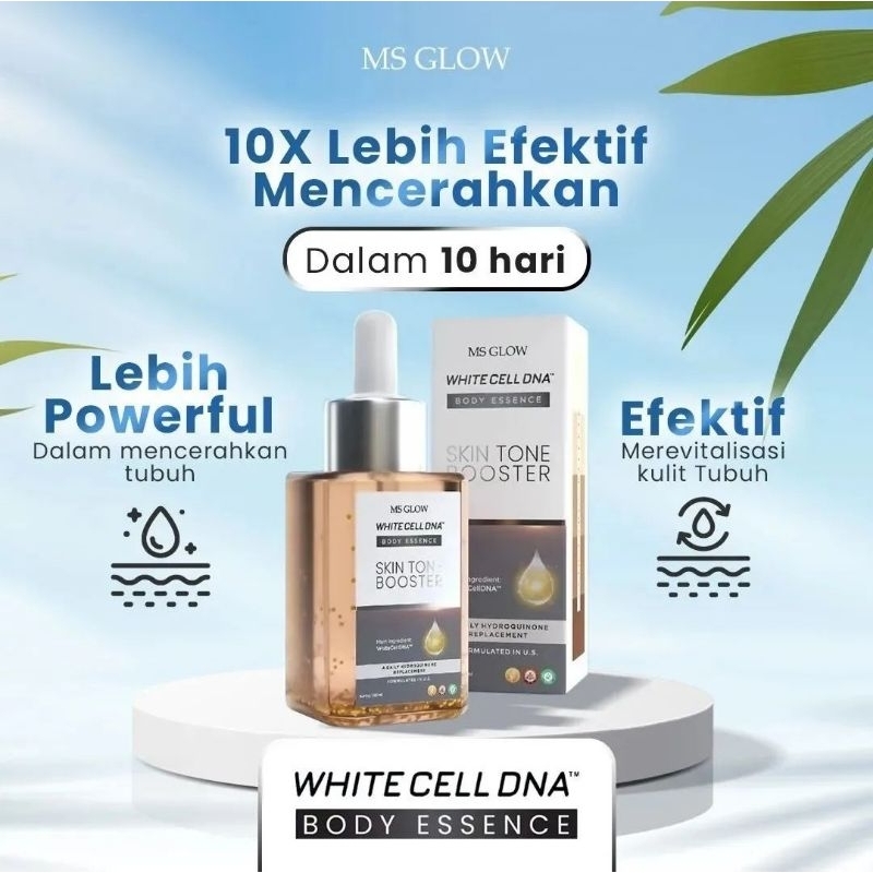 Jual White Cell Dna Body Essence Ms Glow Shopee Indonesia