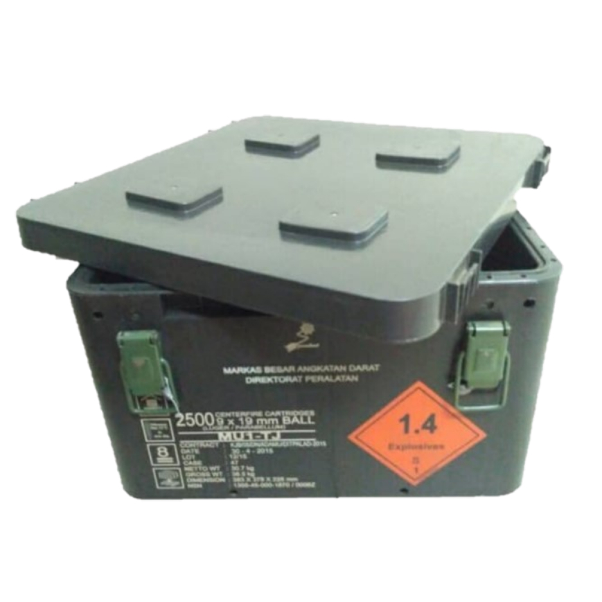 Jual Kotak Bekas Peluru AMUNISI Fiber PPC PINDAD Box Serbaguna | Shopee ...