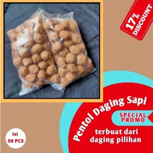 Jual Pentol Daging Sapi Pentol Bakso Bakso Sapi Pentol Daging Shopee