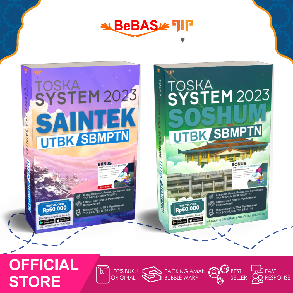 Jual Seller Bebas Toska Buku UTBK SNBT 2024 7 Subtes [TPS, Literasi ...