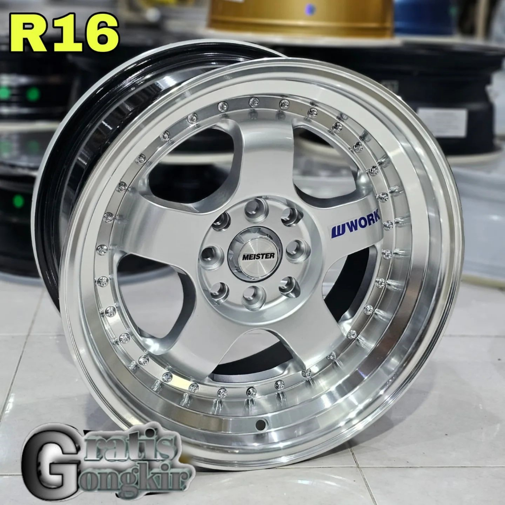 Jual Velg R16 Work Sp1 Pcd.4-100/114.3 Lebar 7.5 /8.5 velg mobil ring ...