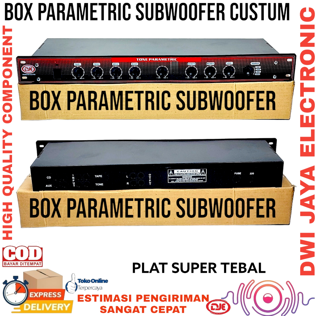 Jual BOX TONE CONTROL NUW PARAMETRIC Custom box tone parametrik