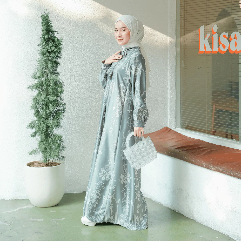 Detail desain gamis SHIRINZEIN Haerumi