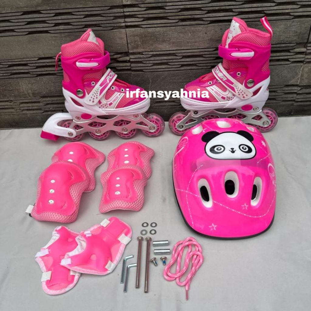 Jual Sepatu Roda Anak dan Dewasa Power Inline Skate Model Bajaj dan ...
