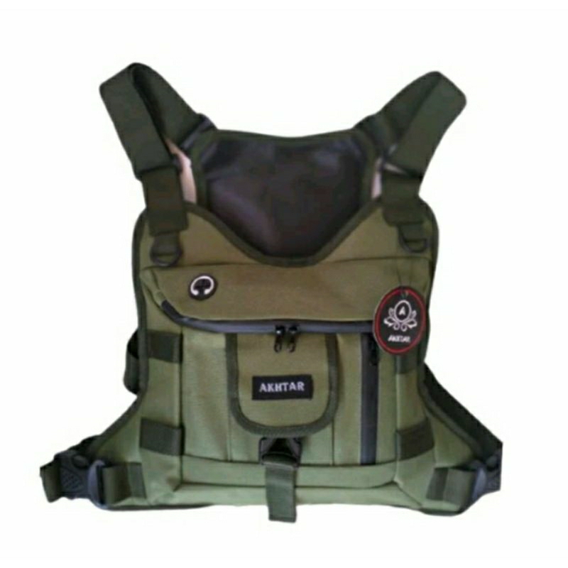 Jual Chest Bag Tactical Waterproof Tas Dada Rig Bag Tas Selempang Outdoor -  Black - Kota Tangerang - Blownart